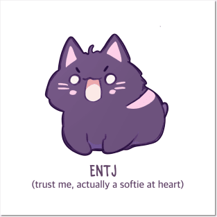 ENTJ cat Posters and Art